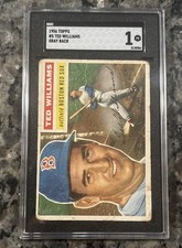 1956 Topps - Ted Williams #5 Gray Back