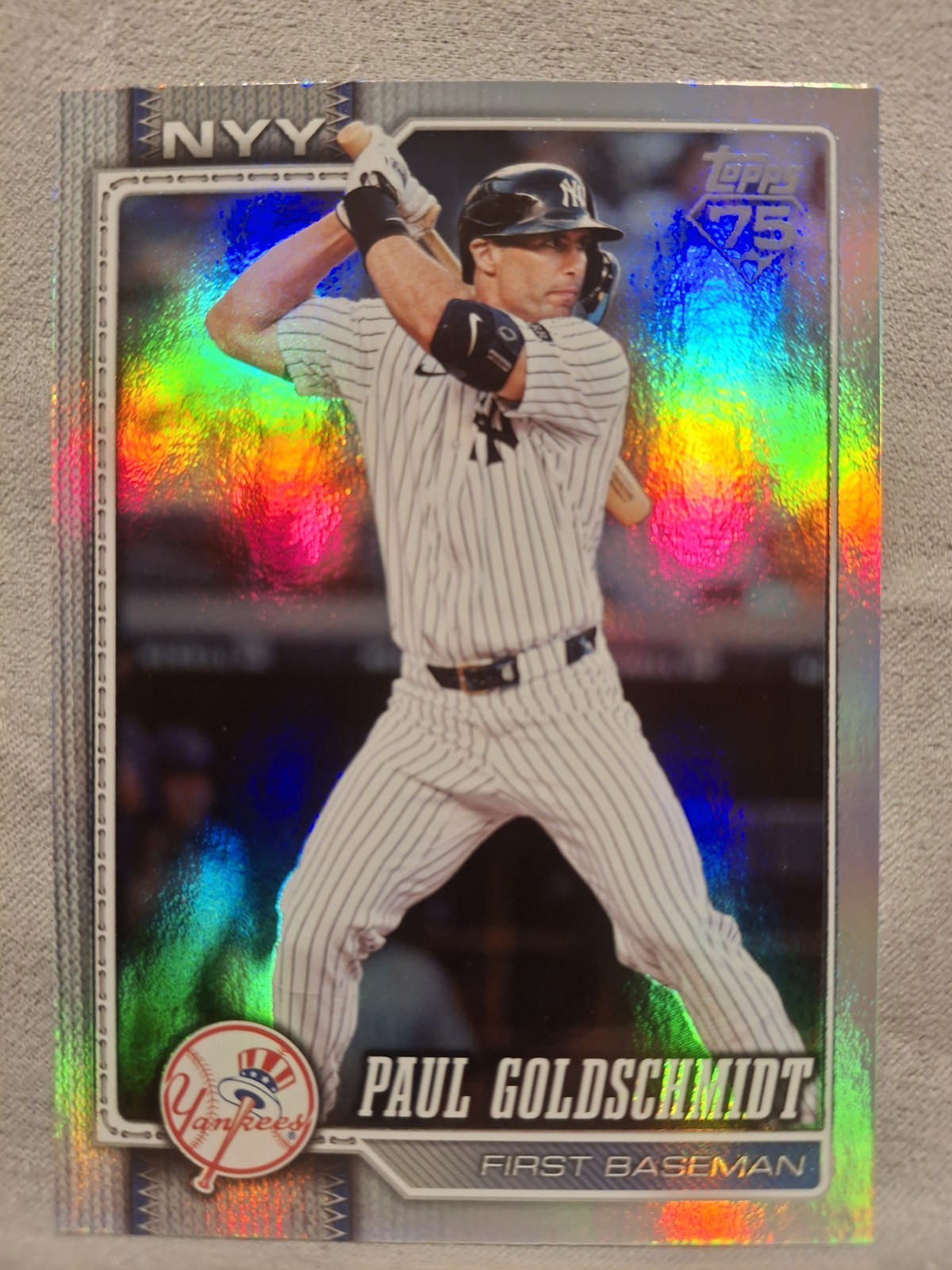 2026 Topps Series Two #597 Paul Goldschmidt Holo-Foil - New York Yankees