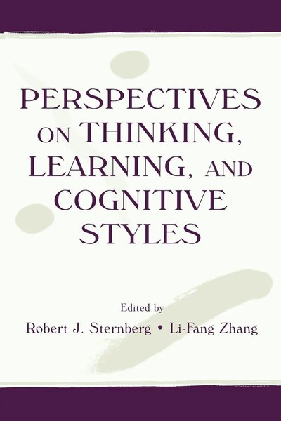 Robert J. Sternberg (U. A.) | Perspectives On Thinking, Learning, And...-image