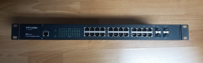 TP-Link TL-SG3424 JetStream 24 Port Gigabit L2 Managed Switch SFP Combo Console