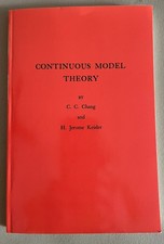 Continuous Model Theory C.c. Chang Jerome Keisler Continuous Model Theory C.c. Chang Jerome Keisler
