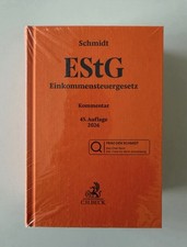 Schmidt, EStG Kommentar, 45. Auflage 2026, Ne...