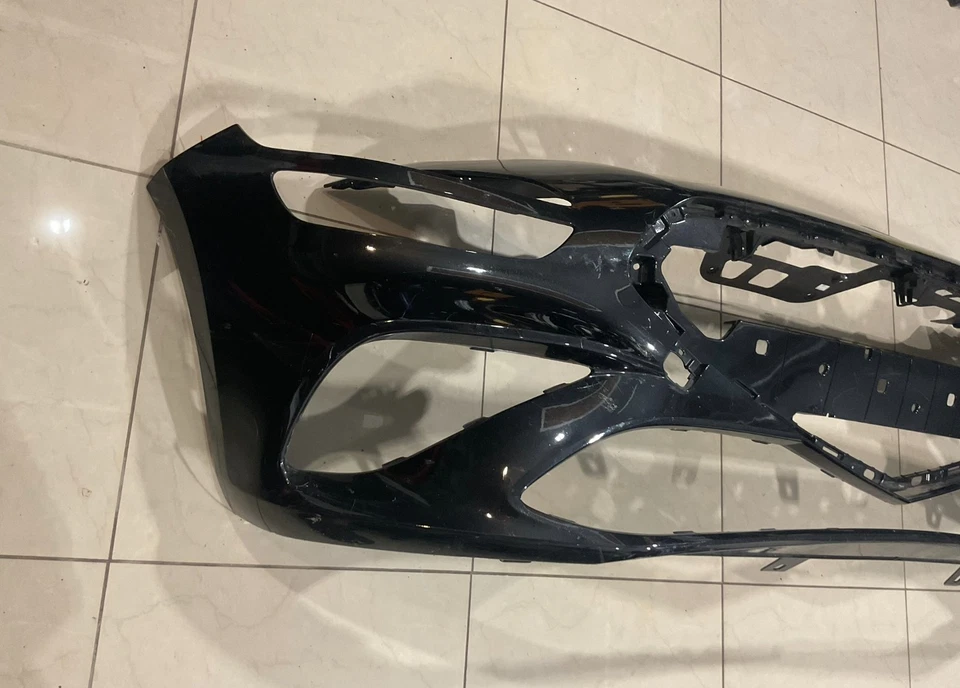 Front Bumper Cover Black 2021-2023 Hyundai Genesis G70 86556 g9500 OEM - Image 4 of 4