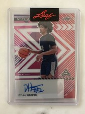 2023 Leaf Basketball NextGen Autographs Dylan Harper ARC RC Auto /272 Spurs 