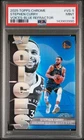 2025 TOPPS CHROME VOICES BLUE REFRACTOR #VS-5 STEPHEN CURRY 104/150 PSA 9