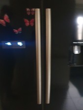 Black American fridge freezer with Ice maker and Water Dispenser 
