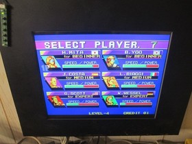 Windjammers Flying Power Disc Neo Geo MVS cart with Box matching #s