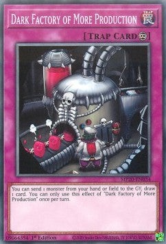 YuGiOh Dark Factory of More Production MP20-EN034 Common Englisch NM 1st