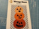 Vintage Haunt, BOM kit, Shabby Fabrics, 18 blocks, finished size 53.5"x 65.5"new — photo 9