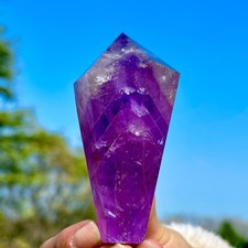 160G Natural Amethyst geode quartz cluster crystal specimen Healing