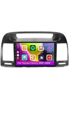 9 Inch 2 DIN GPS Bluetooth WiFi FM AHD for Toyota Camry 2001-2006