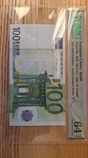EU Spanish 100 euro bill 2002 PMG 64