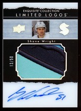 2022-23 The Cup Extra Exquisite Limited Logos Shane Wright Rookie Auto Patch /50