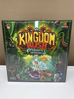 Kingdom Rush: Elemental Uprising Tower Defense Cooperative Puzzle Board Game