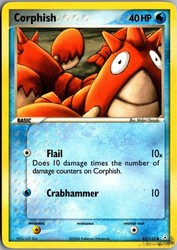 Corphish 63/110 EX Holon Phantoms Common Pokemon Card