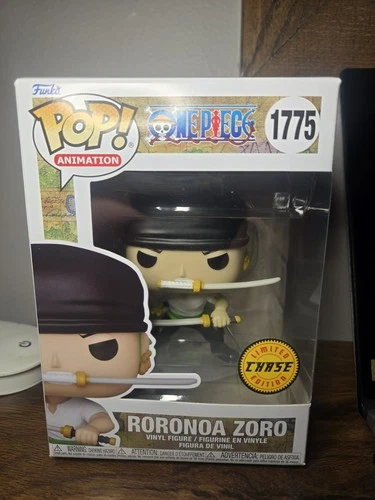 Funko Pop! Vinyl: One Piece - Roronoa Zoro (Chase) #1775 -MINT W/Protector