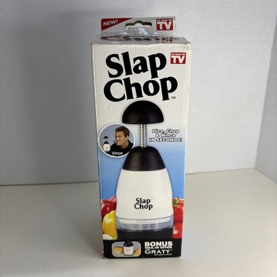 Original Slap Chop Vegetable Slicer - Stainless Steel Blade, As Seen on TV