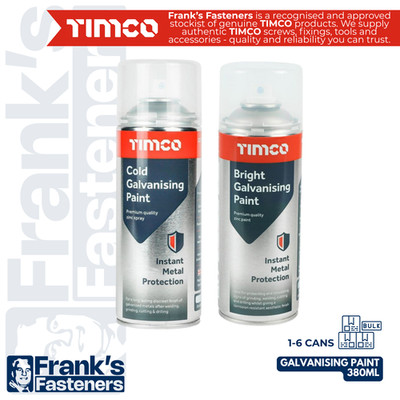 TIMCO HELL- & KALTVERZINKUNGSFARBE 380ml ( GROSSABNAHME 1-6 DOSEN)