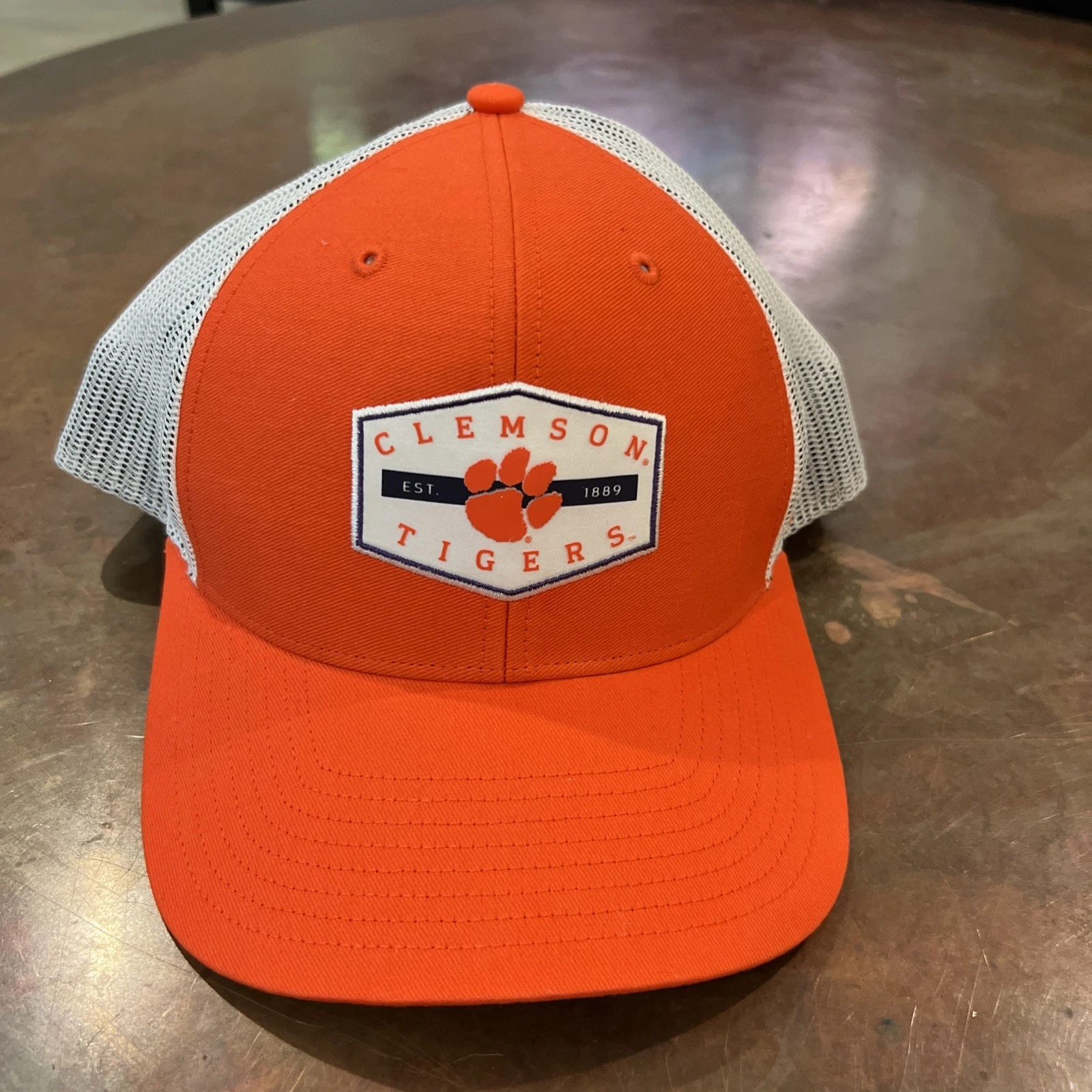 '47 Brand Clemson Tigers Trucker Snapback Orange White NWT