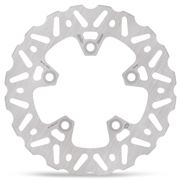 Moto-Master Bremsscheibe Nitro Road (FüR: Suzuki GSX-R 600 Wvce 06-07 Hinten )-image