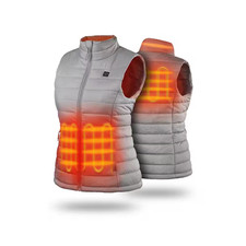 Women'S X-Large Gray 7.38-Volt Lithium-Ion Classic Heated Vest with One 4.8 Ah B