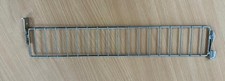 Chrome low wire shelf dividers for retail shelving units Height 75mm Width 470mm