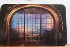 Mexico Fine Arts Palace Tiffany Glass Curtain Postcard Old Vintage Card View PC