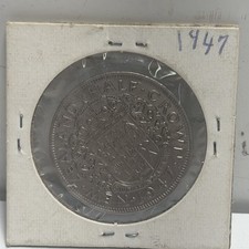 NEW ZEALAND 🇳🇿 HALF (½) CROWN COIN 1947 (KING GEORGE VI)