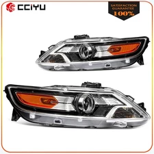 Headlights Assembly For 2010-2012 Ford Taurus 3.5L w/Projector Left+Right Pair