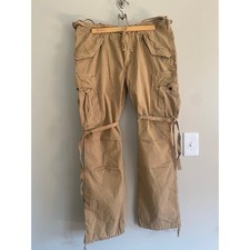36x31 Mens Polo Ralph Lauren Cargo Pant Multi Pocket Utility Surplus Paratrooper