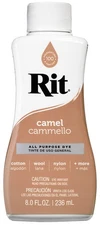 Nakoma 8-8460 Rit Dye Liquid 8oz-Camel