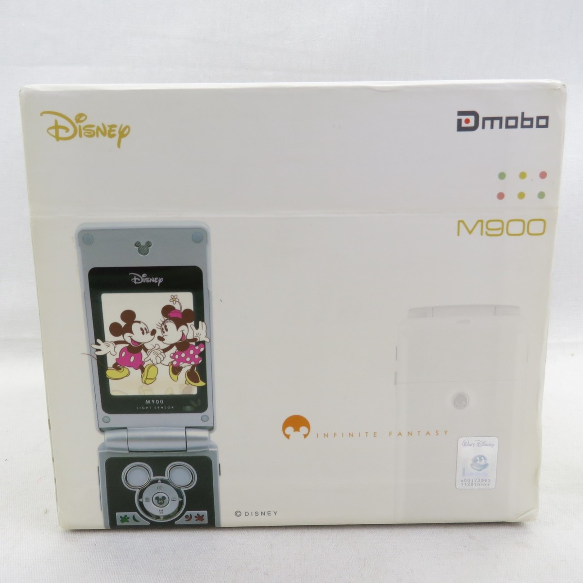Disney Dmobo M900 Cell Phone Limited Edition W/Accessories