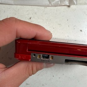 Nintendo 3DS CTR-001 Flame Red Handheld Video Gaming Console with Accessories