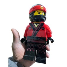 LEGO Ninjago Kai Duża figurka podświetlana elektroniczna czerwona ninja 12" Działa