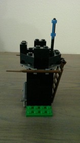 Black Knights Guardshack (1888) Complete w Minifigures No Instrauctions
