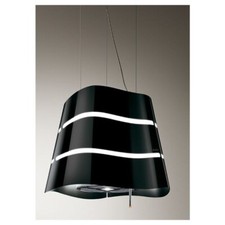 Cappa Cucina Isola Elica Filtrante Diametro 51 cm Nero WAVE BK/F/51 PRF0090419