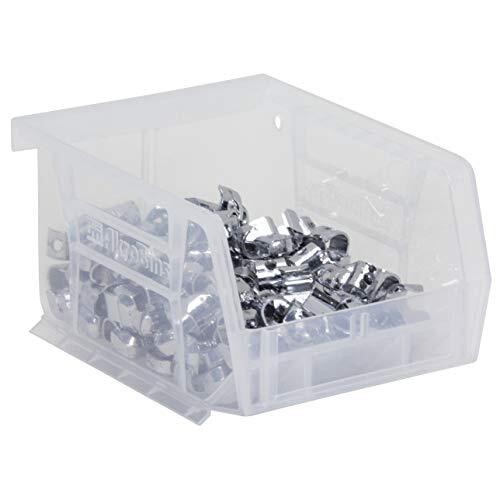 Plastic Storage Bins Hanging Stacking Containers, 5"/4"/3" - 6 Pack - Bild 4 von 9