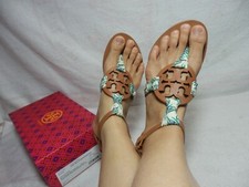 Tory Burch Miller Sandal size 5 M w Box