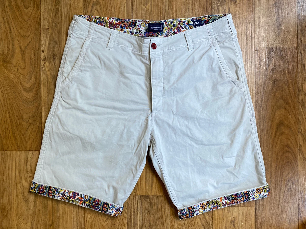 David Smith Australia Bondi Shorts Putty Beige Size 36 92cm