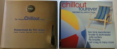 PHIL MISON PATRICK FORGE The Original CHILL OUT Forever DIGIPAK 4CD CAFE DEL MAR
