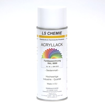400ml Sprühdose Acryllack in RAL 6008 in Seidenmatt !
