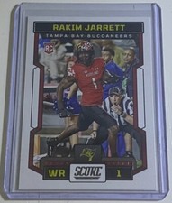Rakim Jarrett 2023 Panini Score Rookie RC #359 Tampa Bay Buccaneers