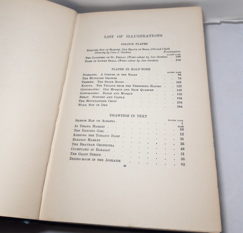 Two Vagabonds In Albania Jan & Cora Gordon H/C 1927 1st Edition - Picture 6 of 10