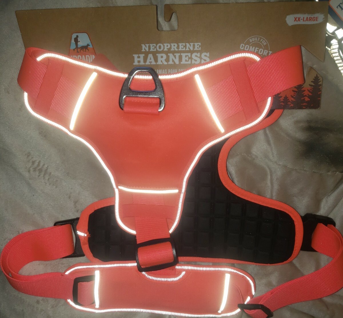 New with tags Arcadia Trail Neoprene Harness Dogs, XXL, Orange, New w Tag eBay
