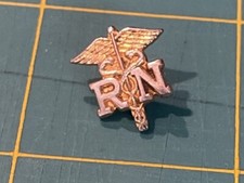 Registered Nurse RN Hat or Lapel Pin