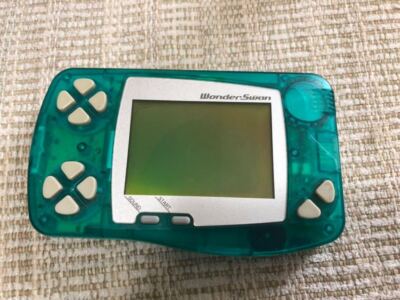 BANDAI WONDERSWAN スケルトングリーン Bandai WonderSwan Skeleton Green Console Only [H] | eBay