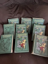 Vintage Five Little Pepper Book Set of 9 HB Books 1892-1907 Margaret Sidney RARE