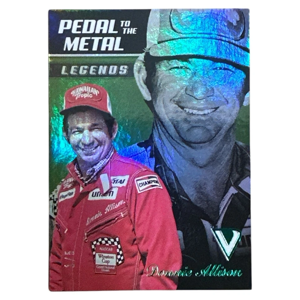 2018 Victory Lane Racing Pedal to the Metal Legends Green #86 Donnie Allison 1/5 - Image 4 of 4