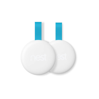 2-Pack Nest Tag for Google Alarm Security fob alarm White H13000ES New Open Box