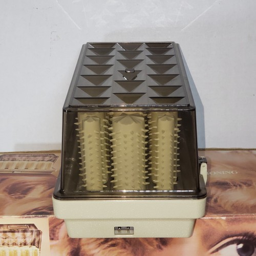 Clairol Vtg Kindness Custom Care Hot Rollers Hairsetter Hair Curlers Mist K-320 - Picture 10 of 24